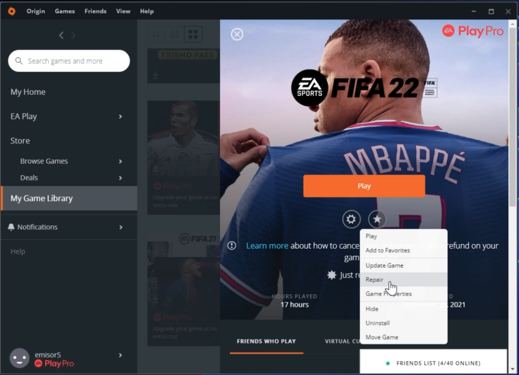 FIFA 22, Software