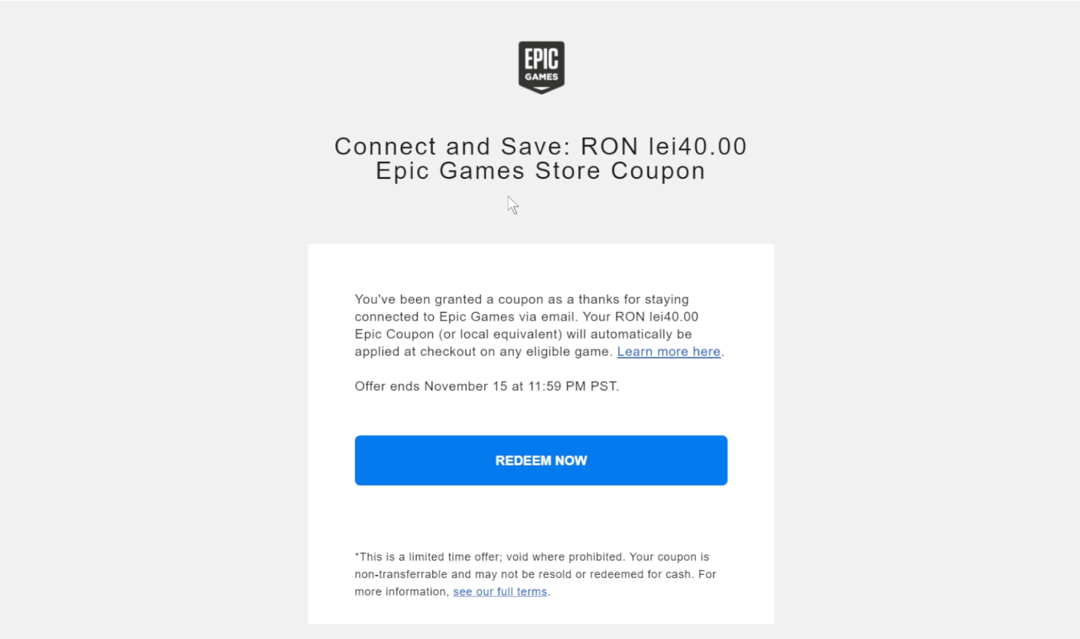 How to get 10 FREE on EPIC GAMES by enabling Email Notifications Tech Based