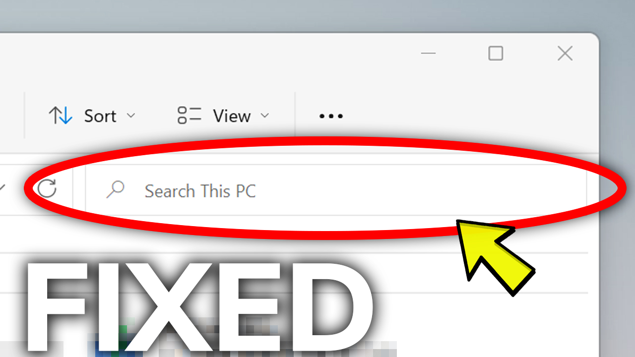 Fix File Explorer Search Not Working In Windows 11 Tech Based 9404