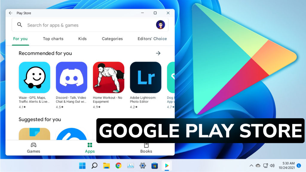 How to install Google Play Store in Windows 11 (WSA)