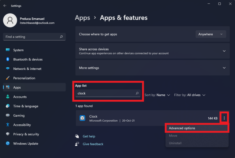 Fix Clock App not Working/Loading in Windows 11 Tech Based