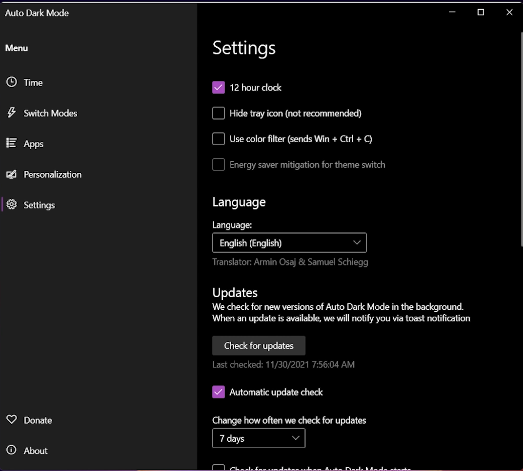 How to Enable Auto Dark Mode in Windows 11 (Auto Theme Switch) - Tech Based