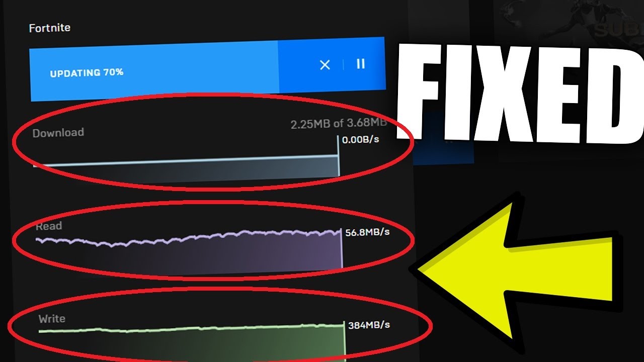 epic games launcher slow download speed fix