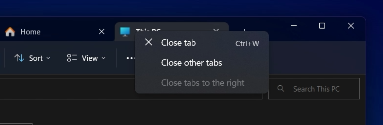 How To Enable Tabs And New Navigation Pane In File Explorer In Windows ...