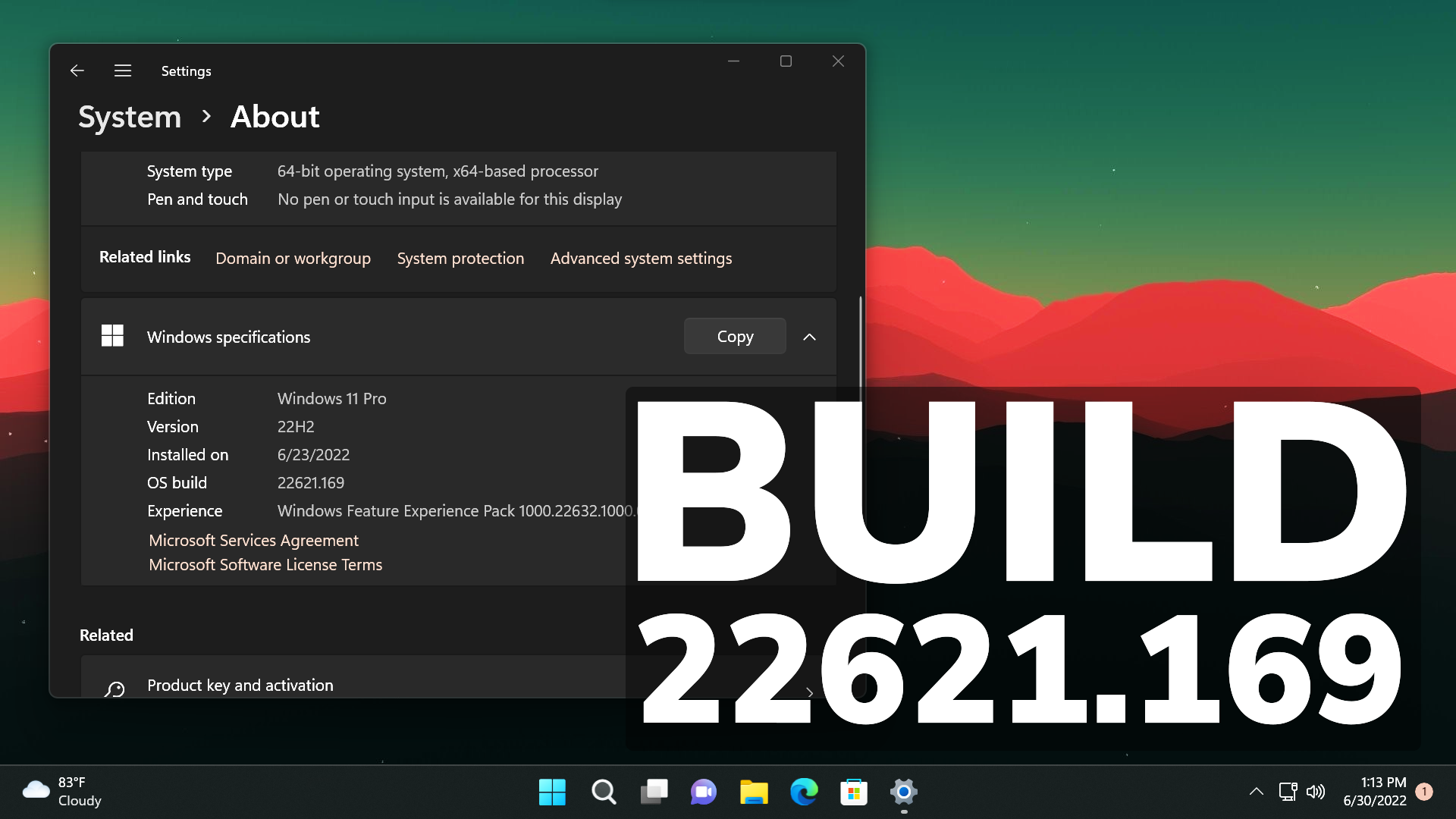 New Windows 11 Build 22621 169 New Update For Windows 11 22H2