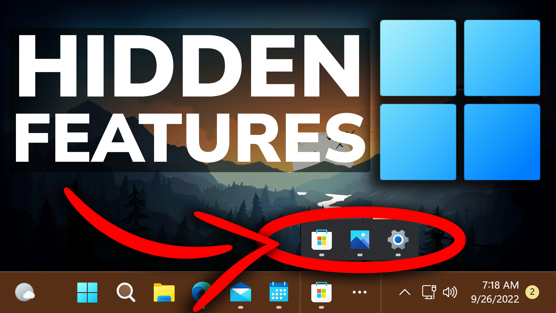 Enable All Hidden Features In Windows 11 22h2 Taskbar Overflow New Open With Suggested 6435