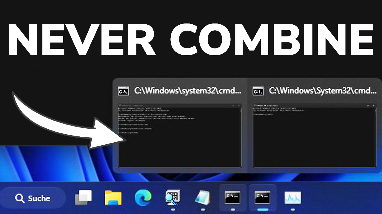 New Major Features In Windows 11 Never Combine Taskbar Clock With Vrogue