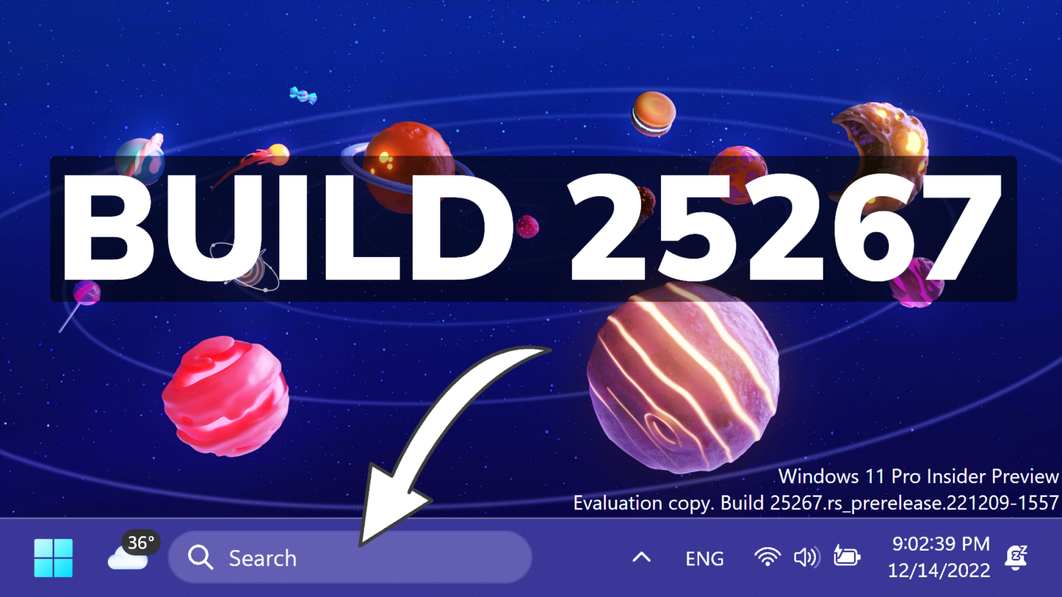 New Windows 11 Build 25267 – Rounded Corners for Taskbar Search and ...