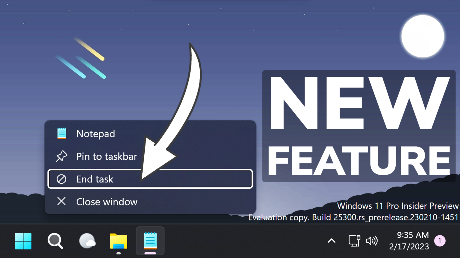 How to Enable New Taskbar Feature in Windows 11 25300 - Tech Based