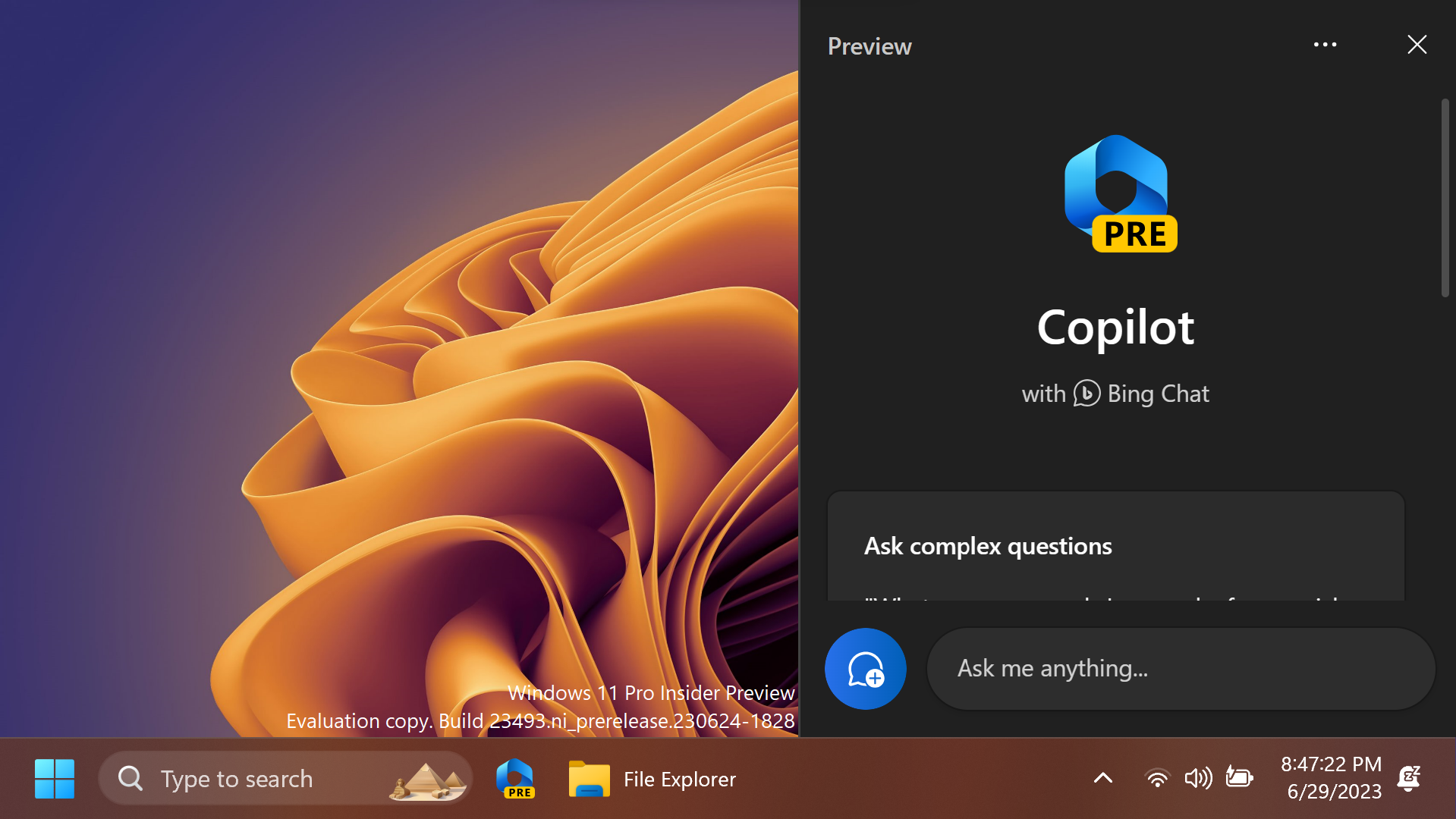 New Windows 11 Build 23493 – New Copilot AI, New Settings Homepage, Native RAR Support, Fixes 