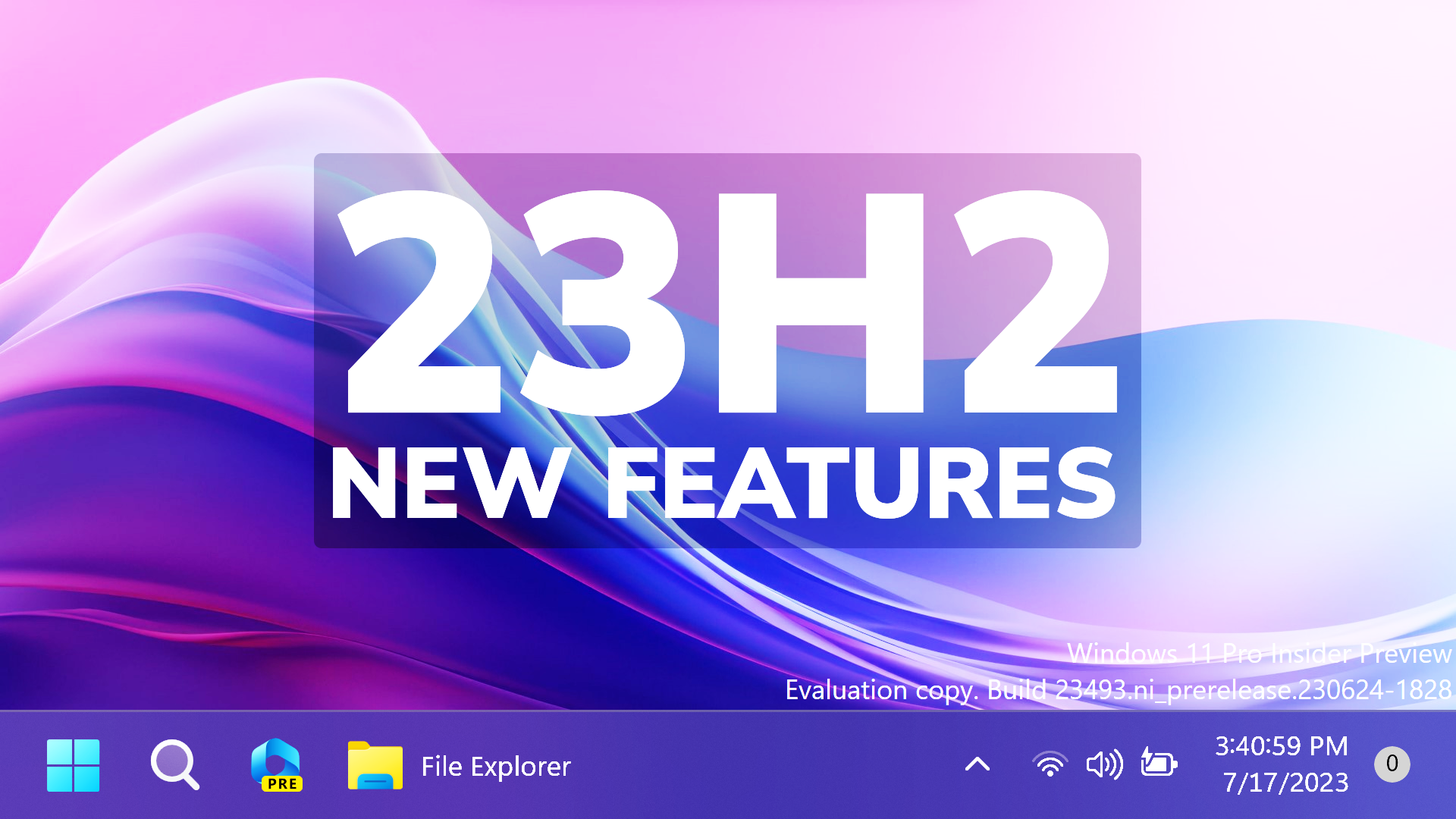 Windows 11 23H2 All New Features (Preview) Tech Based