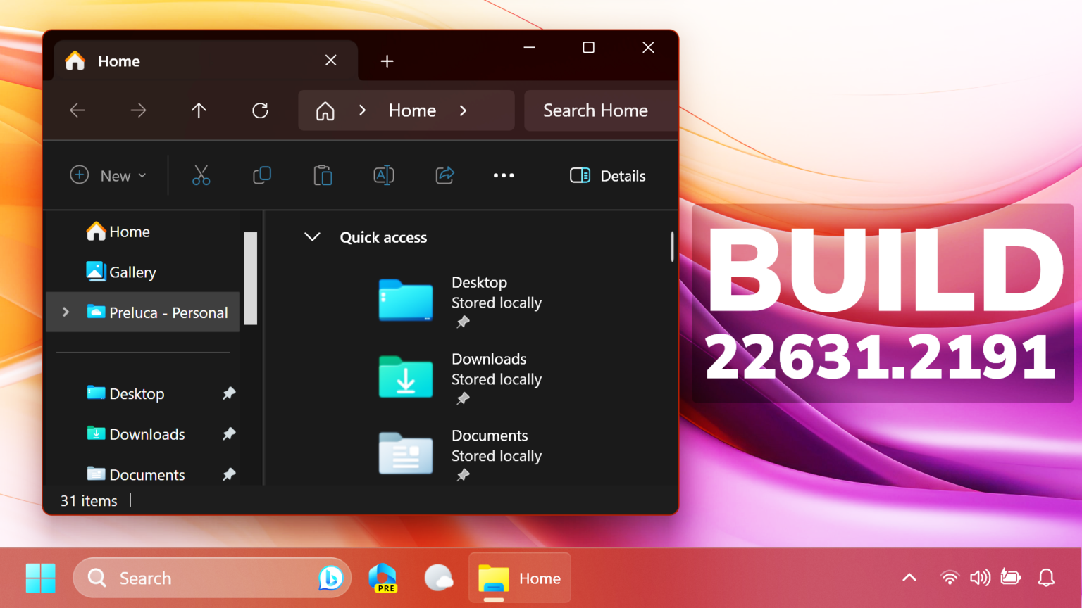 New Windows 11 Build 22631.2191 – New File Explorer Changes, Windows ...