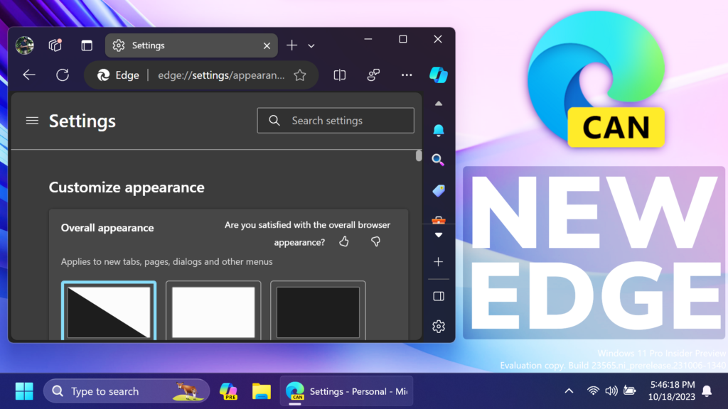 New Microsoft Edge UI in Windows 11 (How to Enable) - Tech Based