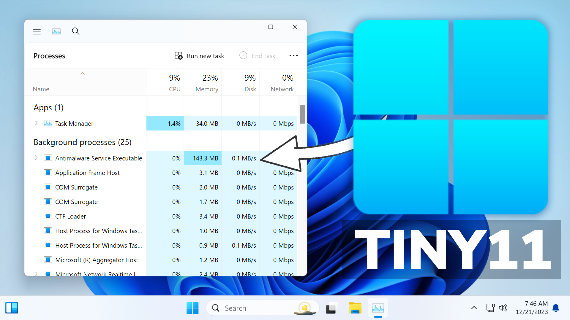 Tiny11 23h2 - Tech Based