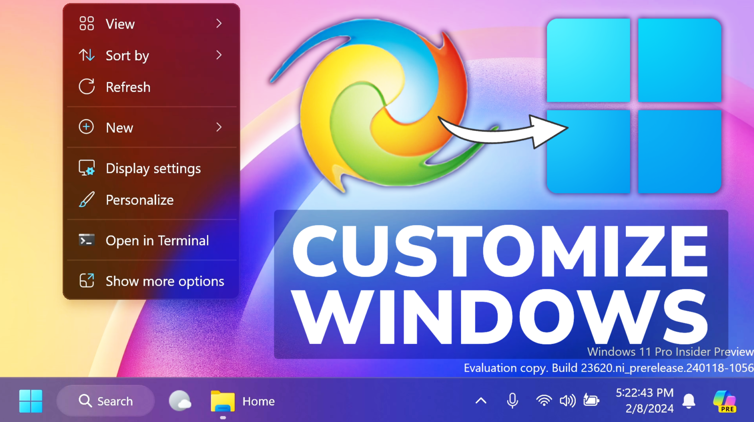 How to Customize Windows 11 23H2 Taskbar, File Explorer, and more ...