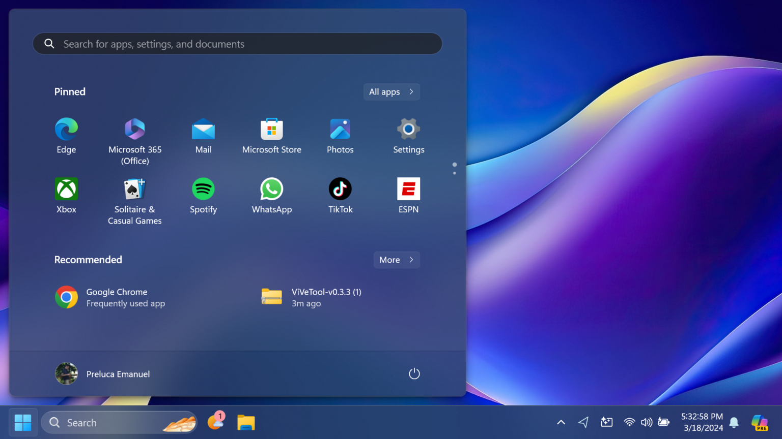 How to Enable New Start Menu Feature in Windows 11 22635.3350 - Tech Based