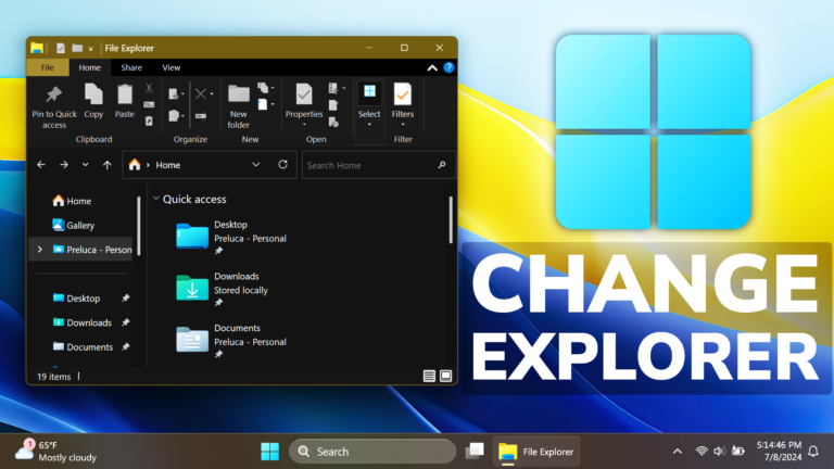 How to Change Windows 11 24H2 File Explorer and Remove Ads with Winaero ...