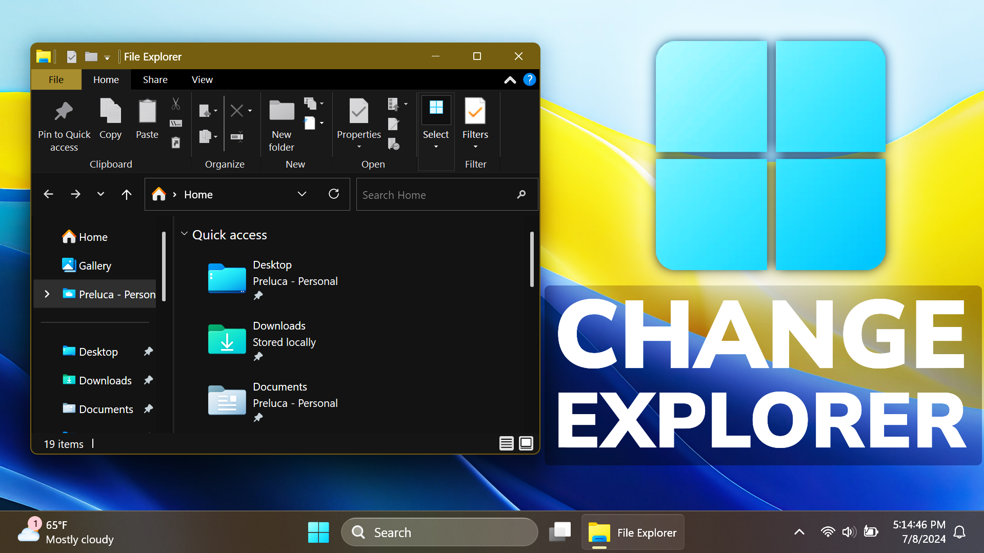 How to Change Windows 11 24H2 File Explorer and Remove Ads with Winaero ...
