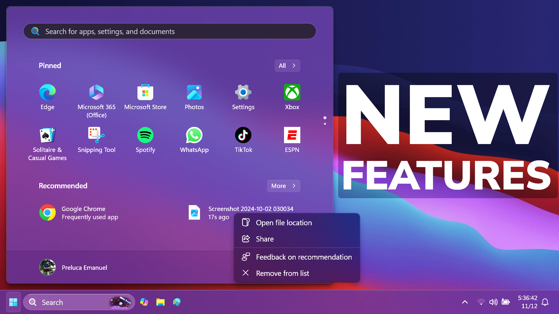 How to Enable All New Features in Windows 11 – New Taskbar, Start Menu ...
