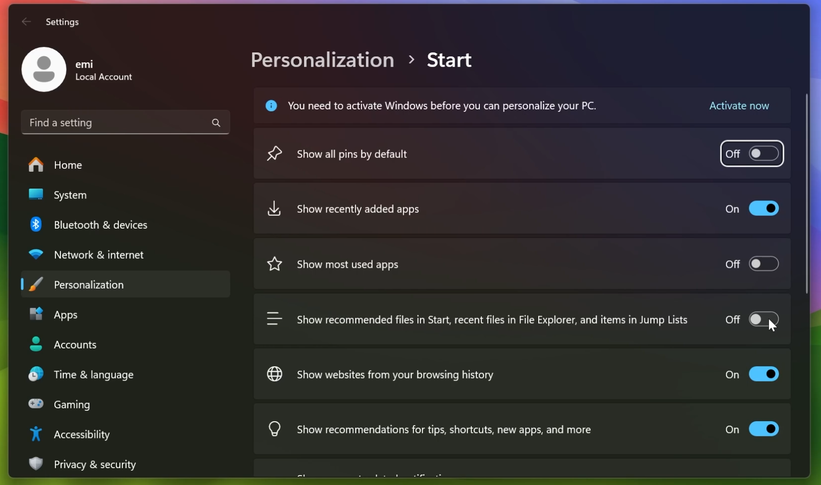 How to Enable the New Start Menu in Windows 11 (26120.3671 and 26200. ...