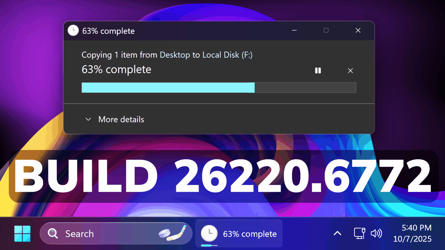 New Windows 11 25H2 Build 26220.6772 – New Dark Mode Dialogs, Windows ...