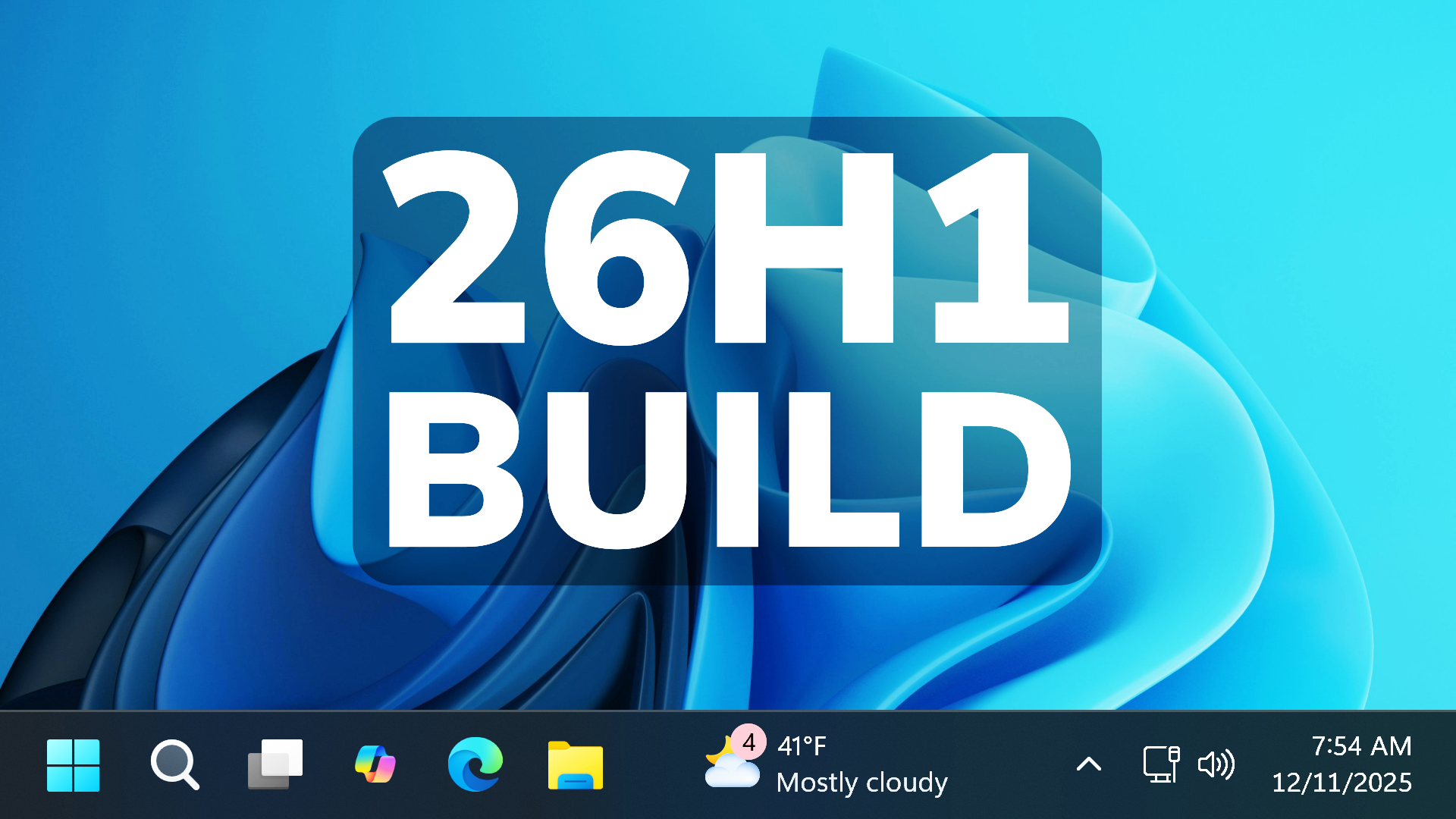 New Windows 11 26H1 Build 28000.1340 – New Features and Fixes in the ...