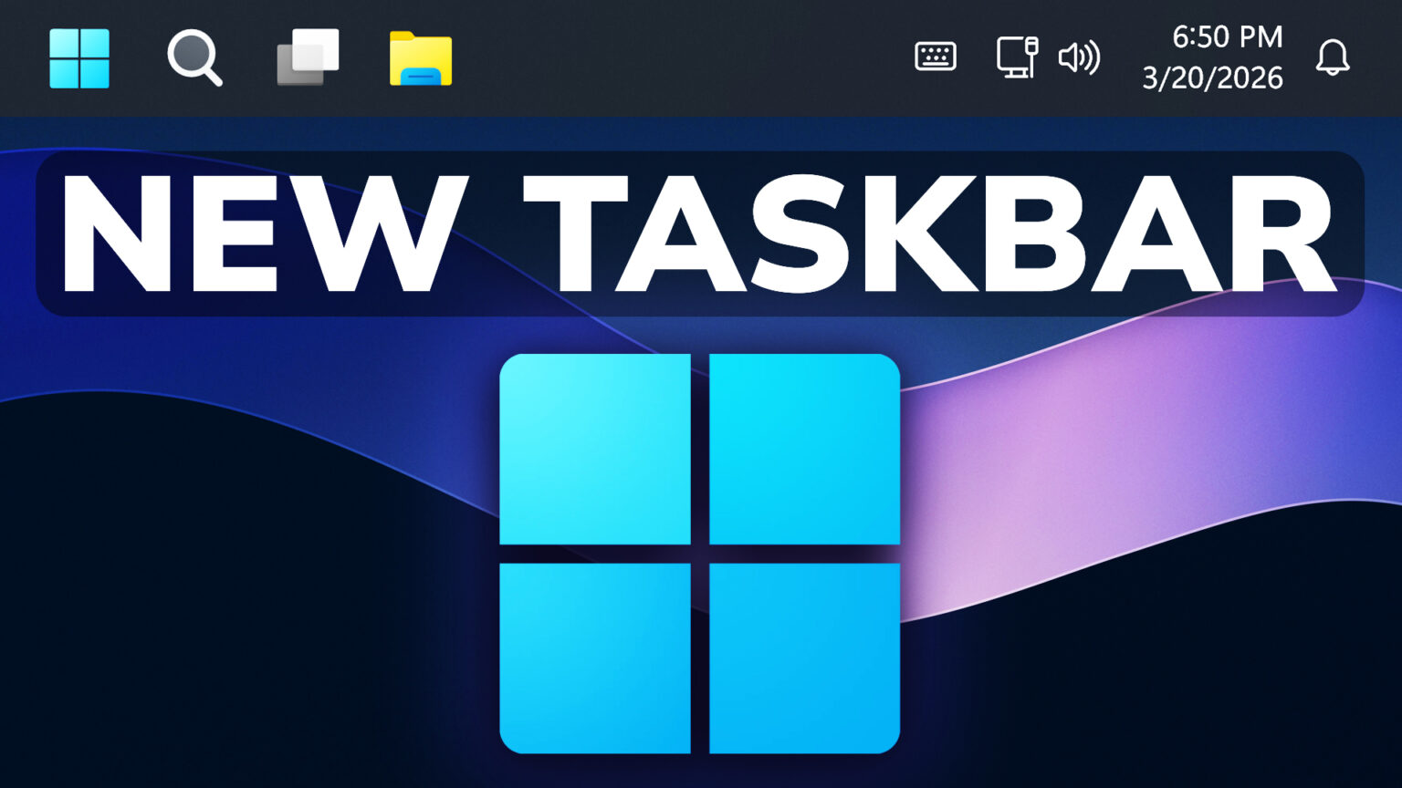 New Movable Taskbar in Windows 11 (First Look) - Tech Based