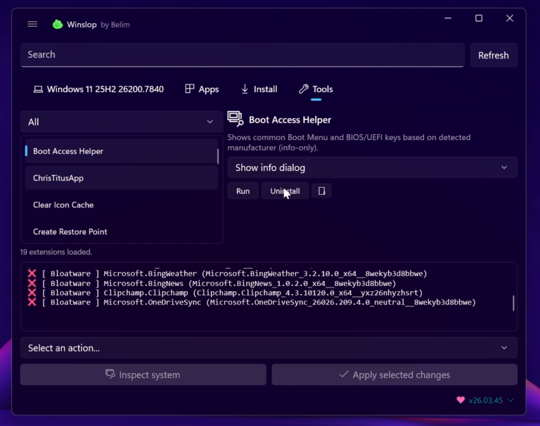 Optimize Windows 11 25H2 by Removing Bloatware, AI and Settings - Tech ...