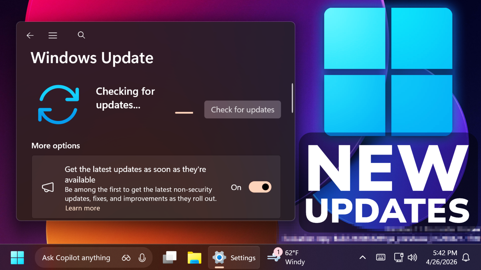 Big Windows 11 Updates Changes – Pause and Skip Updates, Shutdown ...