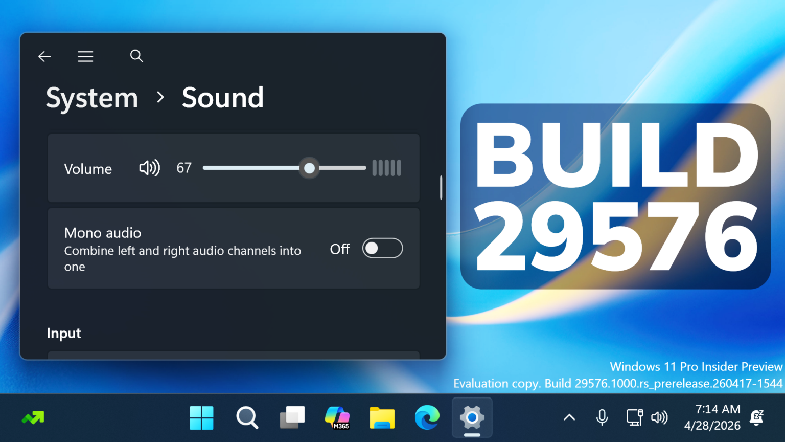 New Windows 11 vNext Build 29576 – RIP Canary Channel, New Future ...