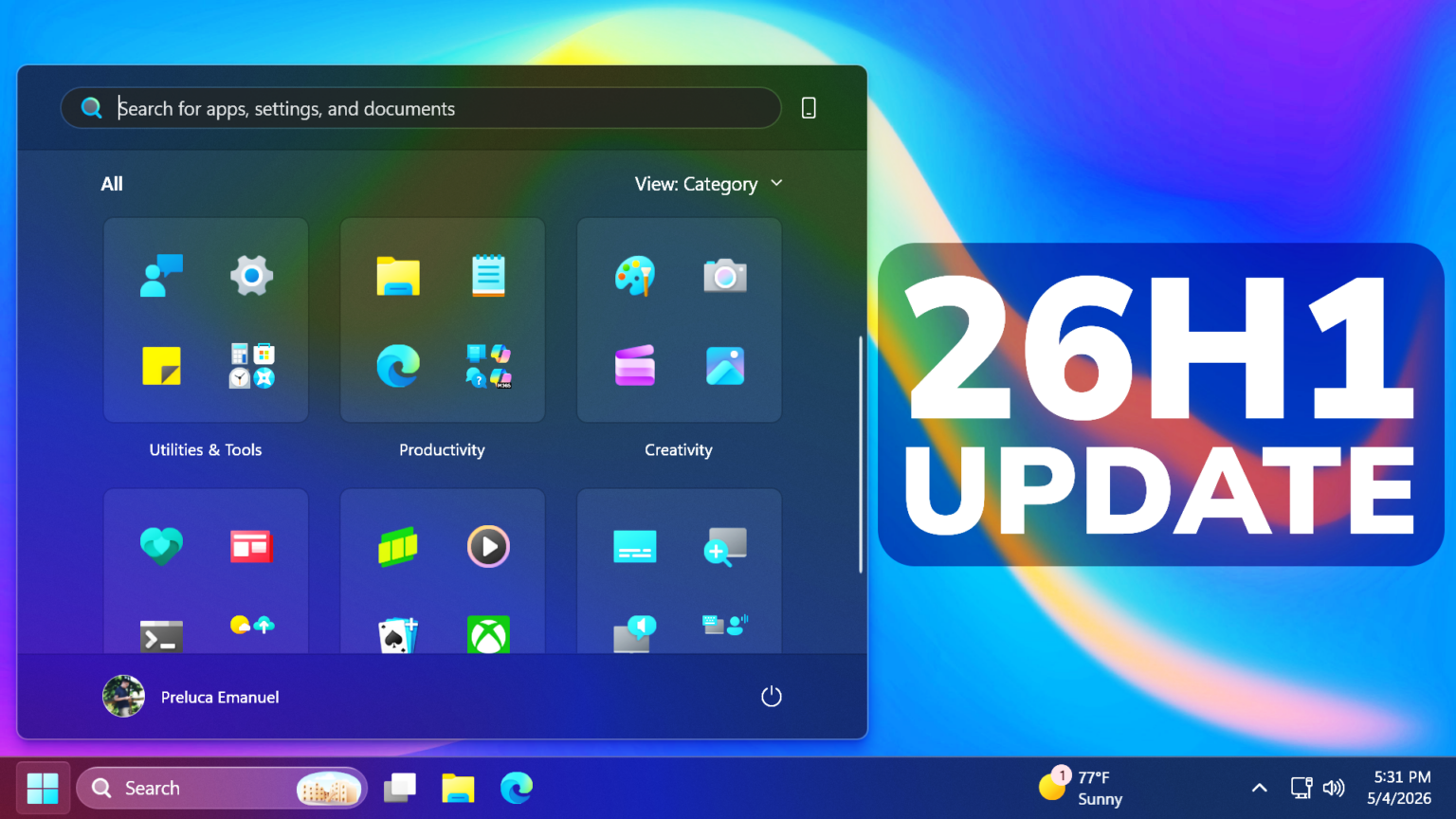 New Big Windows 11 26H1 May 2026 Update – New File Explorer Changes ...