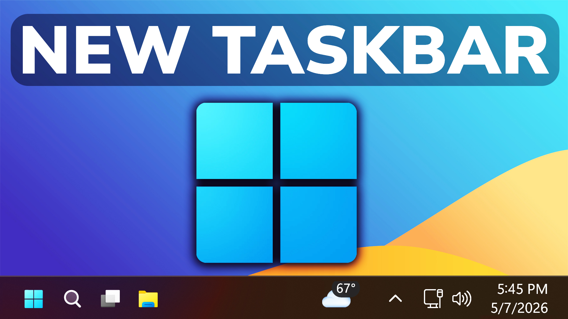 New Small Taskbar is Coming to Windows 11 - Tech Based