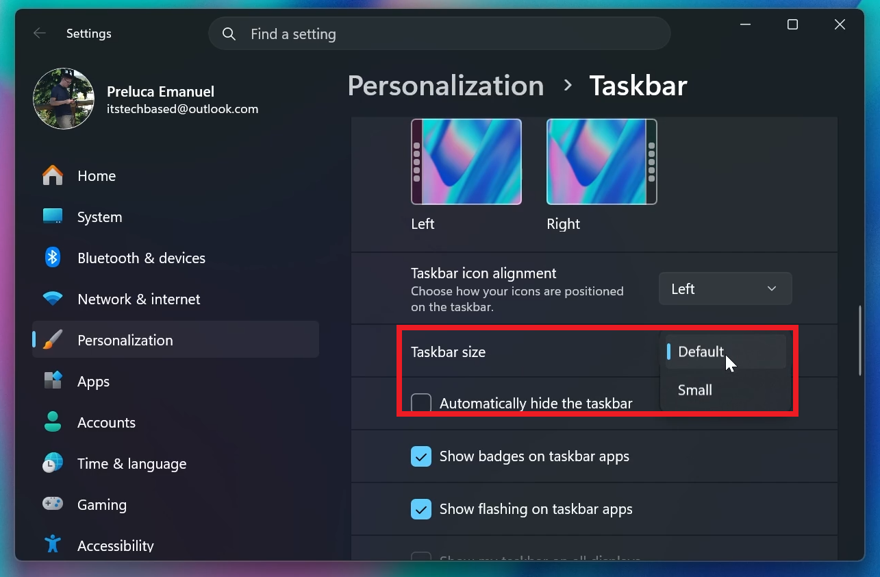 New Windows K2 July 2026 Features – New Taskbar Size and Animations ...