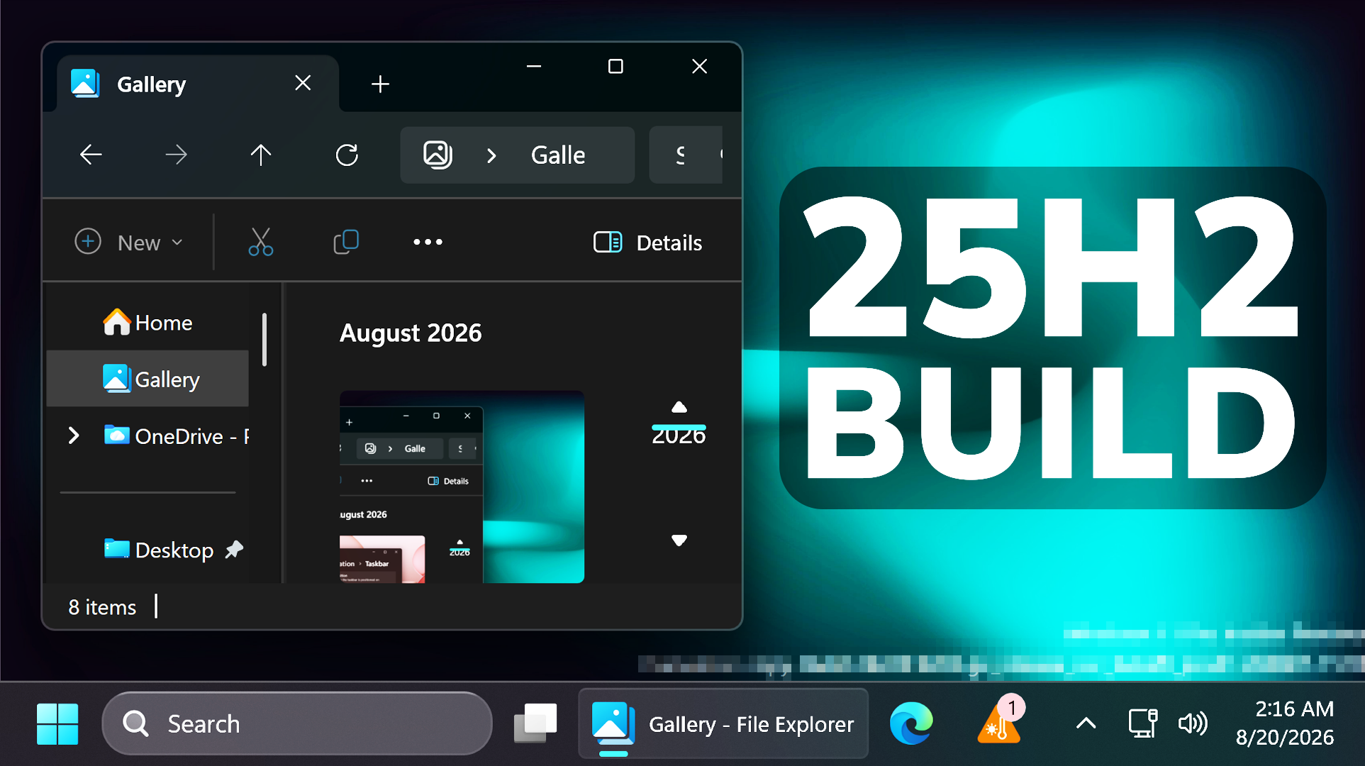 New Windows 11 25H2 Build 26220.9202 – Faster File Explorer, New ...