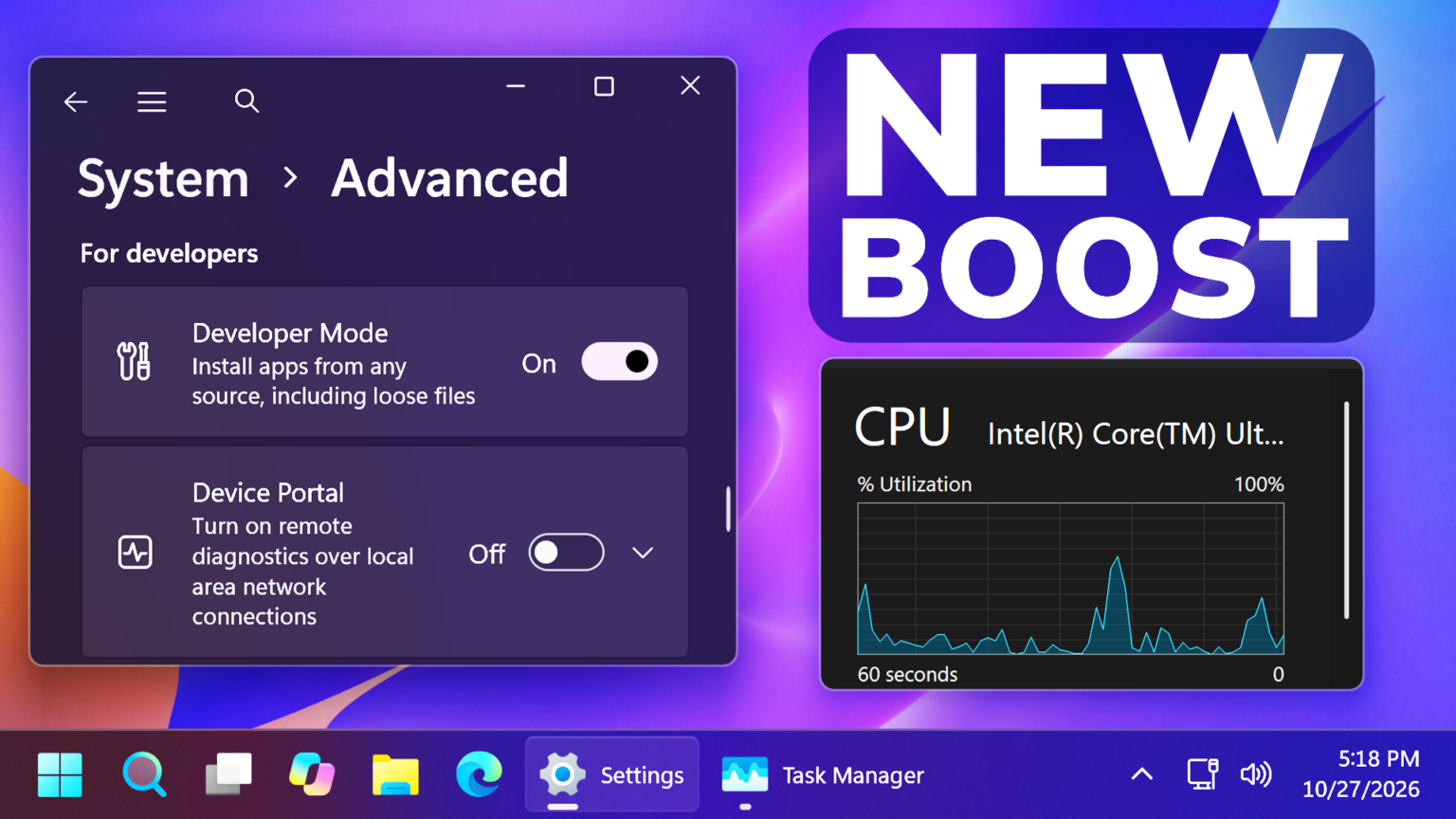Windows 11 is Getting a New Performance Boost in 2027 (Intel APX ...